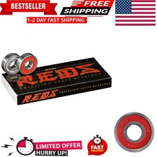 REDS Skateboard Bearings 8 Pack