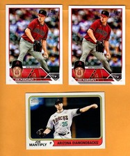 Joe Mantiply Baseball lot of 3 Diamondbacks - UNLIMITED SHIPPING $4.00