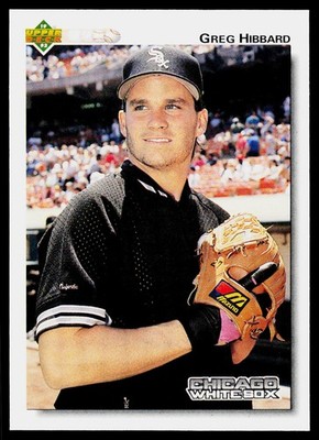 Greg Hibbard, 1992 Upper Deck, #420, Chicago White Sox,
