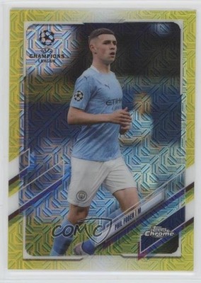 2020-21 Topps UEFA Champions League Japan Edition 83/150 Phil Foden #34 0kr0