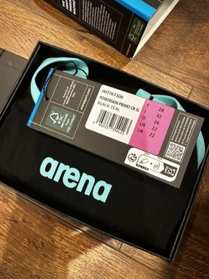 Brand new with tags Arena Powerskin Primo Size 22- Black / Teal