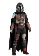 Boy's Deluxe Star Wars Din Djarin Season 1 Mandalorian Costume