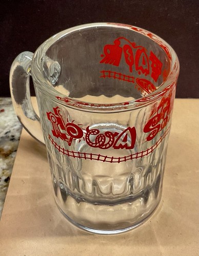 Vintage 1997 Iowa State Fair Childs Root Beer Mug , Heavy at 3.25" High Rare