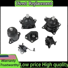 Engine Motor & Transmission Mount Set 6PCS For 2003-2007 Honda Accord 2.4L Auto