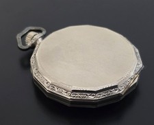 Watchmaker's Estate Gorgeous N.O.S. Deco Illinois Tivoli 12s Pocket Watch Case