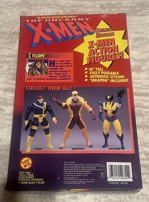 アメコミ X-Men Deluxe Edition CYCLOPS Marvel The Uncanny X-Men Cyclops Figure Deluxe Edition 1993 Toy