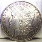 1884 O Morgan Silver Dollar AU/BU