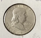 1960 Franklin Half dollar, 90% silver Uncirculated