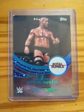 2025 Topps Universe WWE Stone Cold Steve Austin Red White & Blue Stars SP #245