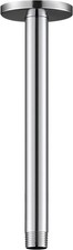 Shower Arm with Flange 10 in Ceiling Mount Replacement Rain Shower Chrome