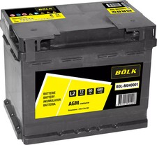 Batterie de voiture BOLK 60Ah/680A  VW POLO 1.6 TDI