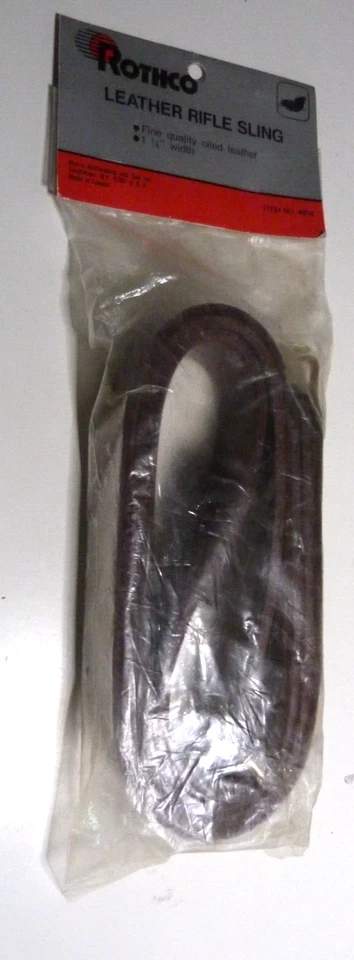 Estilingue de rifle de couro vintage Rothco largura 1 1/4 item nº 4804 - Imagem 3 de 3