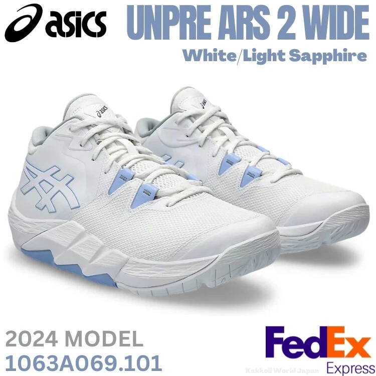 Asics Unpre ARS 2 2E Wide White Light Sapphire for sale | eBay