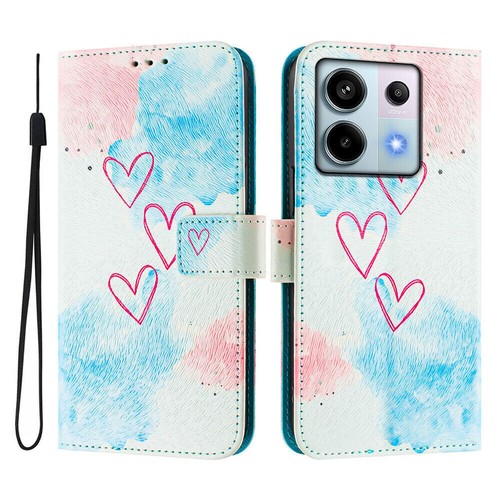 Cat Flower Marble Wallet Phone Case For Xiaomi 14T Poco X6 M6 Redmi Note 13 14 - Picture 74 of 75