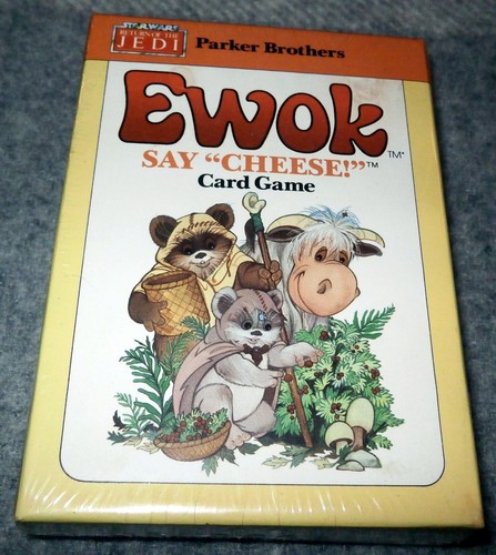 Ewok Say "Cheese" Card Game | NEW & SEALED | Star Wars | Parker Brothers Vintage