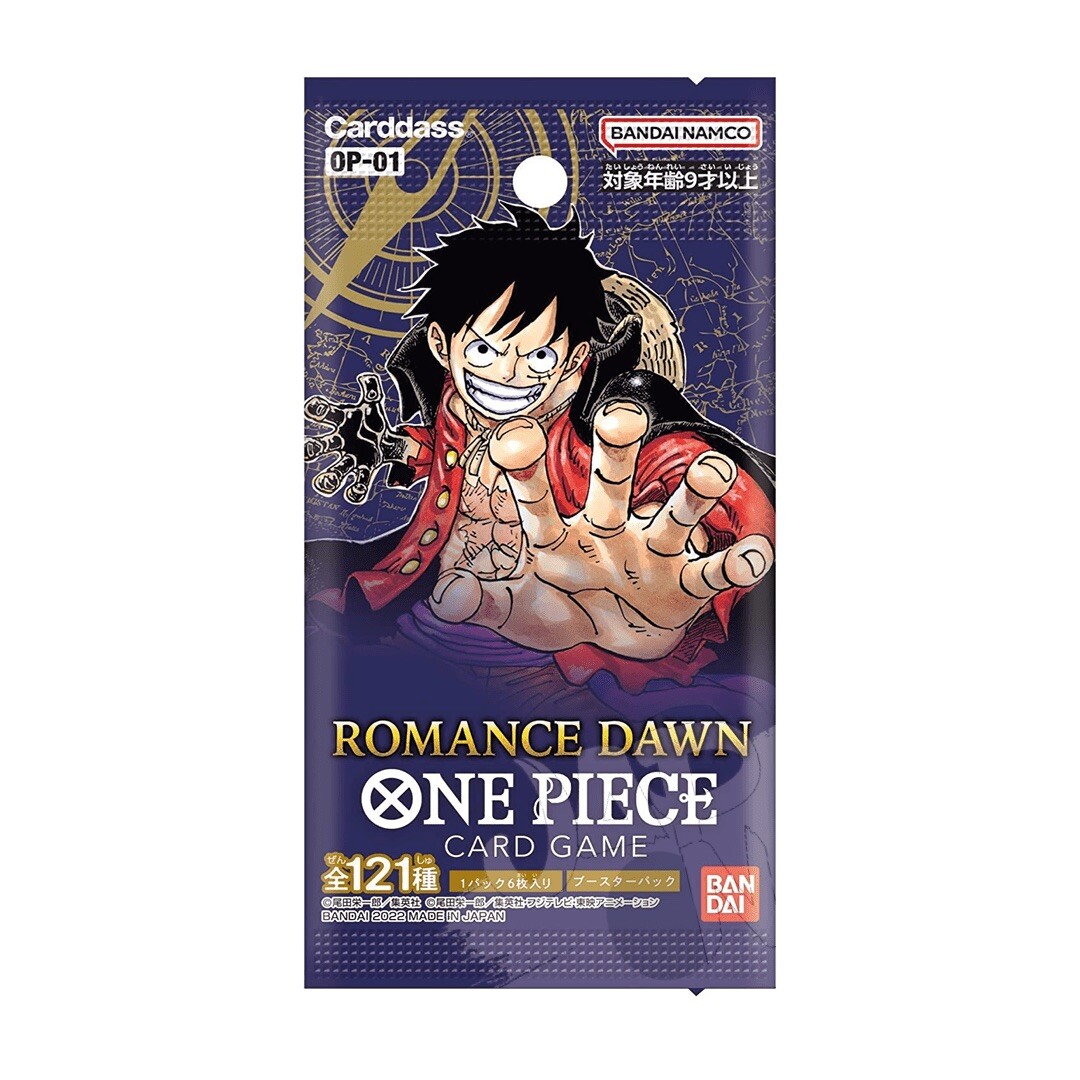 One Piece Card Game Booster Pack OP01 Romance Dawn Japanese | eBay