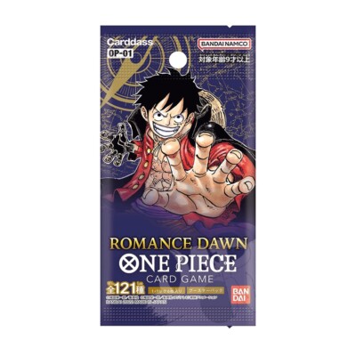 One Piece Card Game Booster Pack OP01 Romance Dawn Japanese | eBay