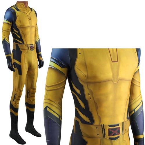 Wolverine Costume Deadpool 3 Cosplay Jumpsuit - Picture 9 of 10