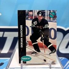 1991-92 Parkhurst #75, DERIAN HATCHER RC ??? Rookie Card. rookie card picture
