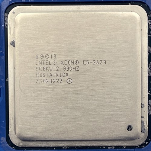 "LOT OF 10" Intel Xeon E5-2620 - 2.0 GHz 6-Core (SR0KW) Processor CPU - Picture 3 of 5
