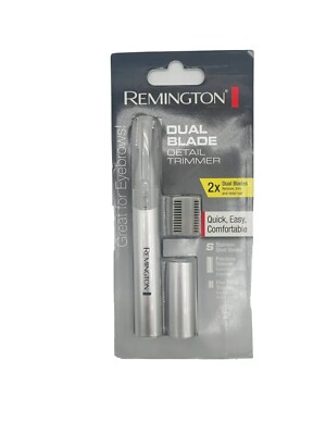Remington Dual Blade Detail Trimmer Hair Removal Nose Ear Eyebrows Sideburns