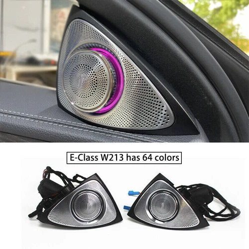 64 Colors Car Tweeters for Mercedes-Benz E Class W213 Rotating Speaker Ambient - Picture 17 of 23