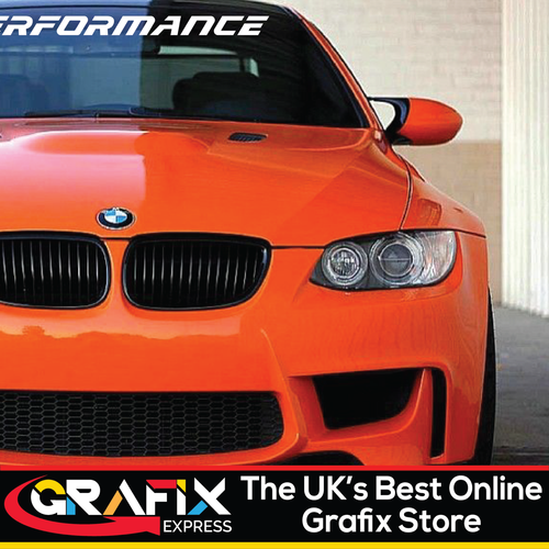 BMW M Performance Sticker Decal 1 E46 E36 E60 E63 M2 M3 M4 X1 Large 1 Metre Wide - Picture 4 of 4