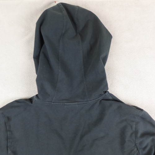 Nike Jacket Youth Kids L Black Hoodie Zip Up Small Swoosh - Picture 14 of 18