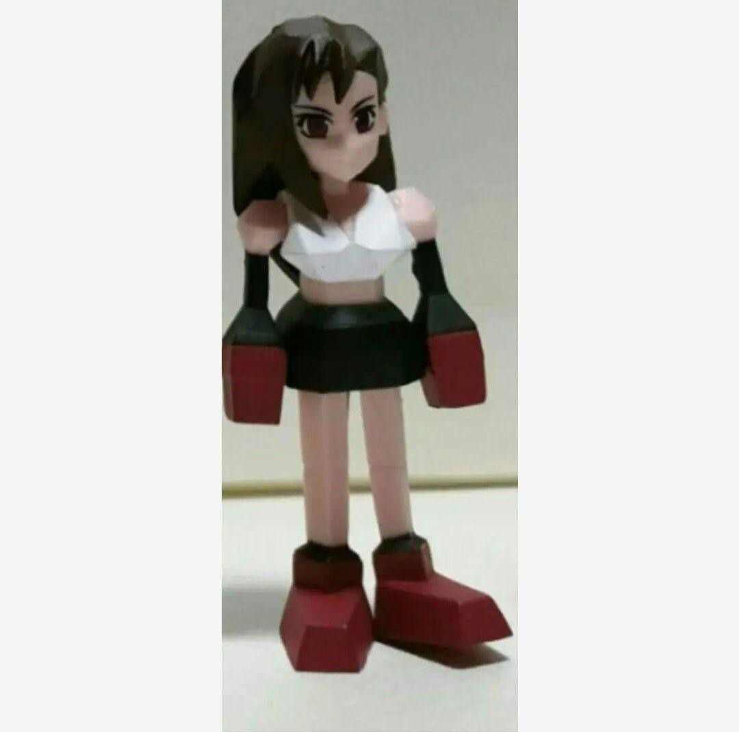 Japan Anime GAME FF Final Fantasy Tifa Miniature Figure Polygon Last one only
