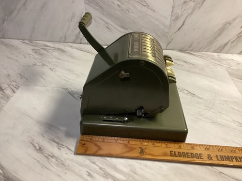 Vintage PAYMASTER Series X-550 Check Writer Without Key - Picture 15 of 15