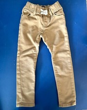 Gap Denim Kids Boys Brown Pants - Size XS - Drawstring Waist