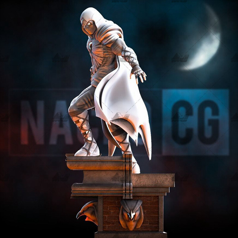 MOON KNIGHT 1.2.3 セット Moon Knight / Crescent Lunartic 40mm Miniature (sculpted by