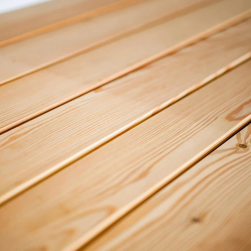 Massive Gartengarnitur Rustikal Sitzgruppe Naturbelassene Lärche Holz Sitzgruppe - Bild 3 von 4