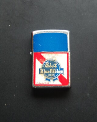 Vintage Pabst Blue Ribbon Beer Advertising Cigarette Lighter My