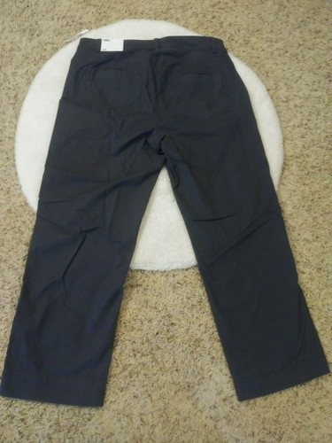 Old Navy Womens Dark Gray Pants Straight Leg Plain Pockets Size 10 NWT - Picture 4 of 4