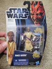 Sealed MACE WINDU STAR WARS THE CLONE WARS FIGURE JANGO FETT HELMET CW8 2011