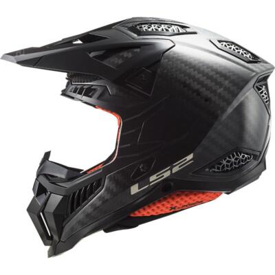 LS2 MX703 X-FORCE CARBON FIBRE MOTOCROSS OFF-ROAD MOTORCYCLE HELMET ECE22.06 ACU