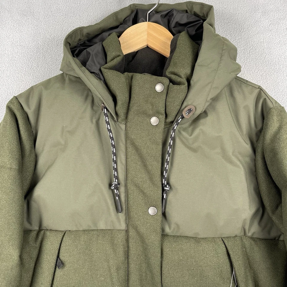 Eddie Bauer Coat Jacket Women's XXL Green Menoken Parka EB650 Winter NWT $299 - Image 2 of 4