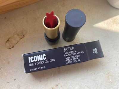 JAFRA ICONIC Lippenstift mit hoher Deckfraft, Farbe Rebel Red