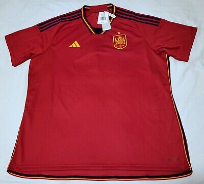 NWT $90 adidas Spain España 22/23 home red jersey shirt kit NWT $90 adidas Spain España 22/23 home red jersey shirt kit