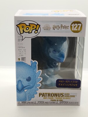 Funko Pop! Harry Potter #127 Patronus Albus Dumbledore Pre-Release Exclusive