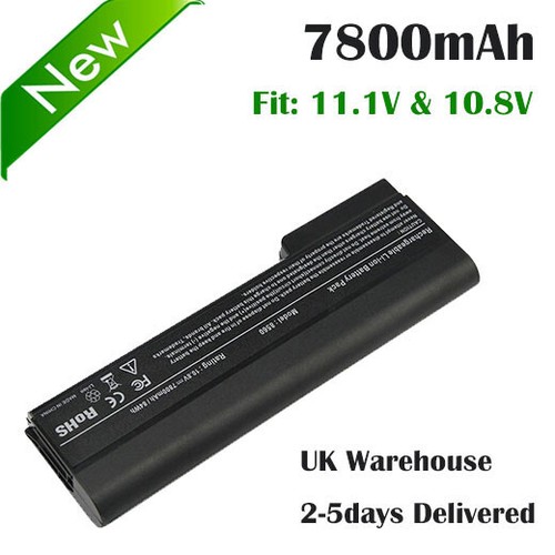 7800mAh Laptop Battery For HP ProBook 6360b 6570b 634087-001 634089-001