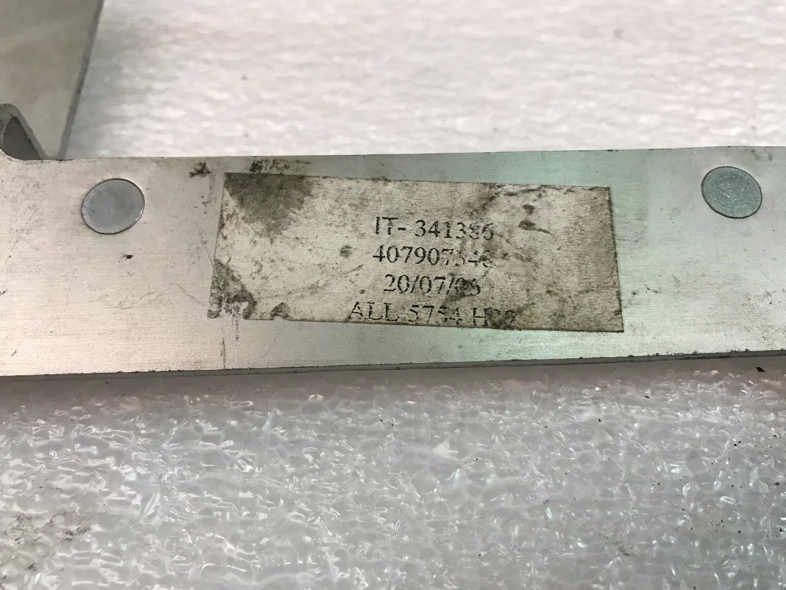 LAMBORGHINI GALLARDO SPYDER ECU ELECTRICAL SYSTEM MODULE BRACKET OEM 407907348