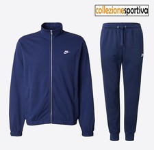 TUTA NIKE SPORTSWEAR CLUB KNIT - FQ3426-451 + FQ4330-451 col.blu