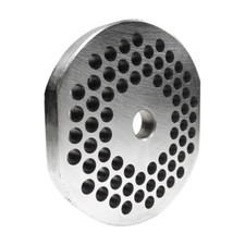 GRINDER PLATE 12 - 3/16 HOLE W/ 2 FLAT EDGES
