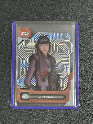 2024 Topps Star Wars High Tek Zam Wesell Laser Pattern