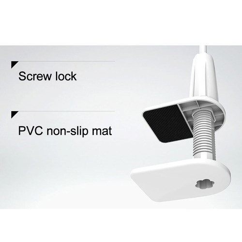 Mobile Phone Holder Clamp Bed Desk Lazy Stands Flexible Arm For iPad Tablet UK - Zdjęcie 9 z 14