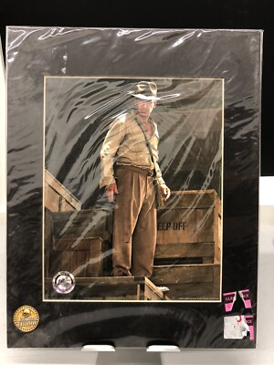 Indiana Jones Crystal Skull Blockbuster Exclusive Matted Framed Movie Picture