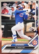 RARE SEIYA SUZUKI 2024 TOPPS NOW ROAD TO OPENING DAY CHICAGO CUBS PR/914 🔥