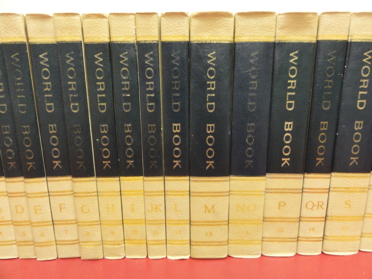World Book Encyclopedia complete 1967 set + Atlas, HC | eBay